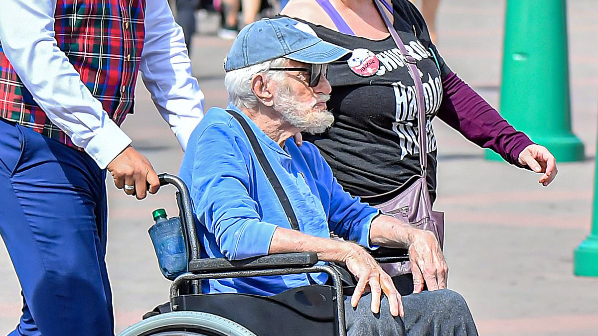 "Ageless Hollywood Legend Dick Van Dyke Enjoys Magical Disneyland Day with Wife"