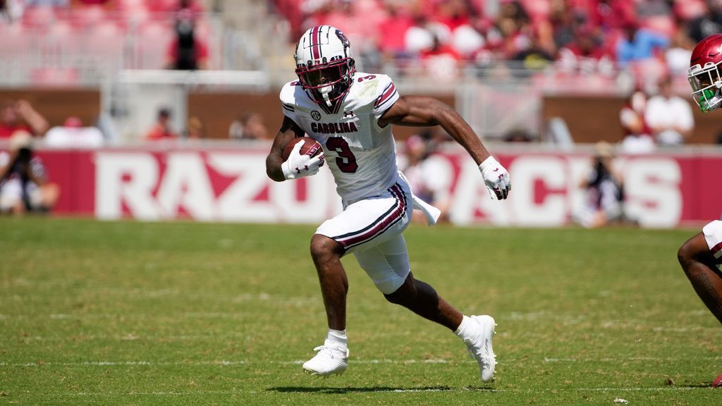 "South Carolina's Wells injured but scores TD; Georgia Bulldogs face tough test"