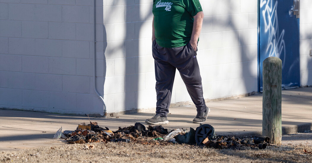 "Stolen Jackie Robinson Statue Found Burned and Dismantled in Wichita Park"
