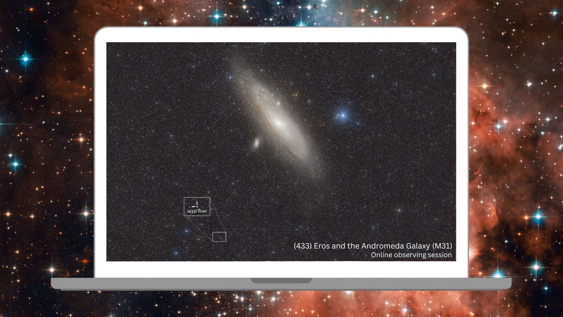 Featured image for Near-Earth Asteroid Eros to Closely Pass Andromeda Galaxy on November 30