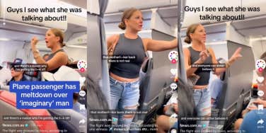 Featured image for Woman's Meltdown on Plane Sparks Conspiracy Theories and Viral Video