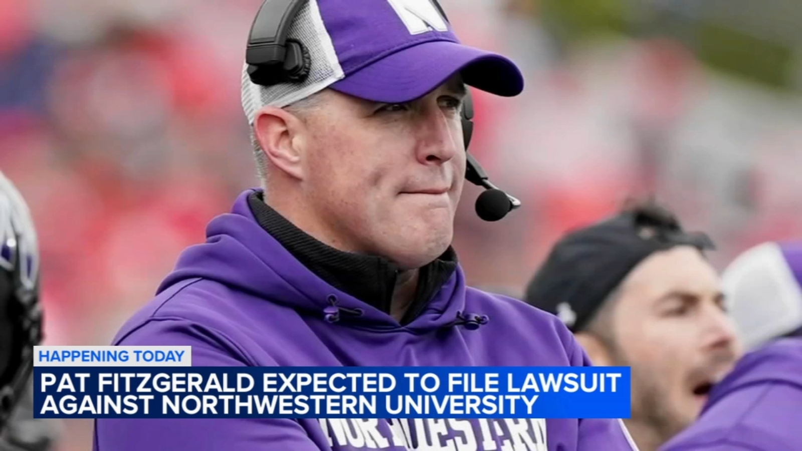 Featured image for "Ex-NU Coach Pat Fitzgerald Files $130M Lawsuit Against Northwestern University for Wrongful Termination"