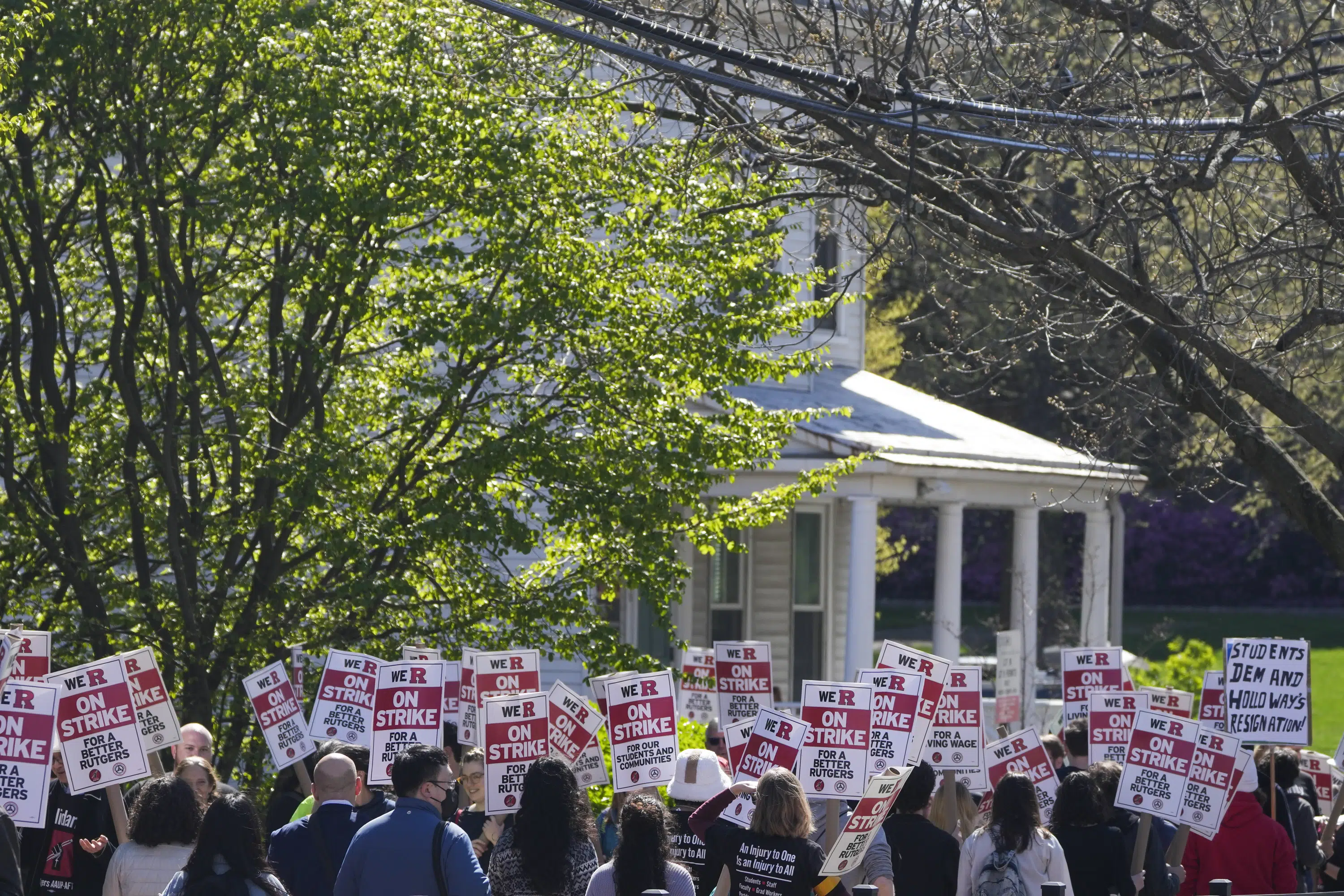 Rutgers Faculty Launch Historic Strike Over Contract Negotiations.