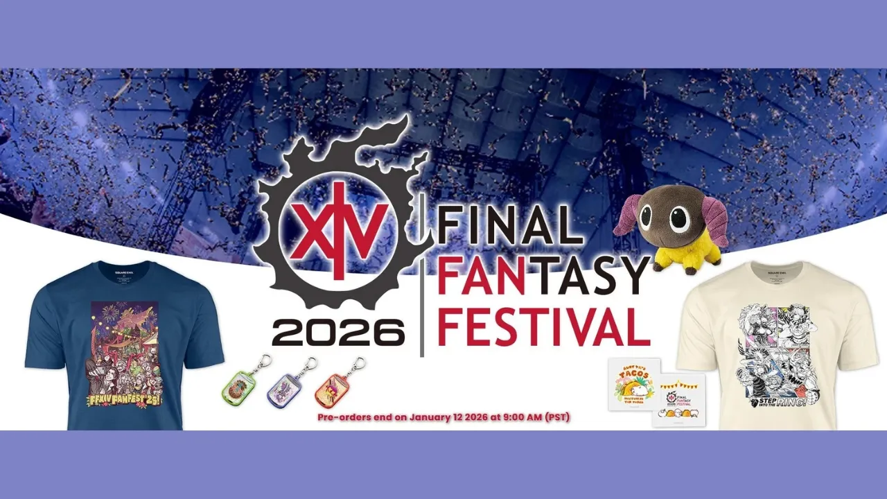 Featured image for Square Enix Launches FFXIV Fan Festival 2026 Merchandise Pre-Orders
