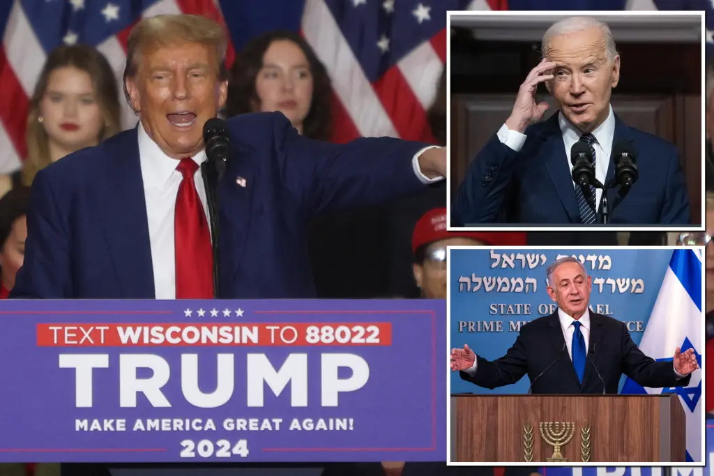"Trump Dodges Israel Support Question, Insinuates Biden's Drug Use"