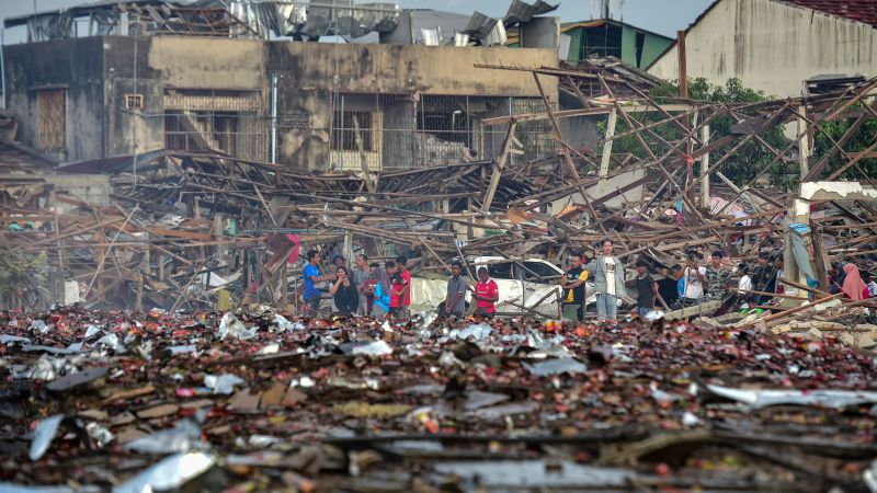 Tragic Blast: 12 Lives Lost in Thailand Fireworks Warehouse Explosion