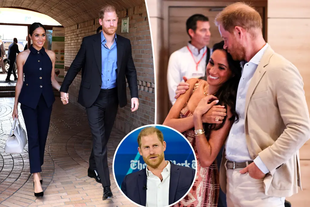 Featured image for Prince Harry Dismisses Persistent Divorce Rumors with Humor