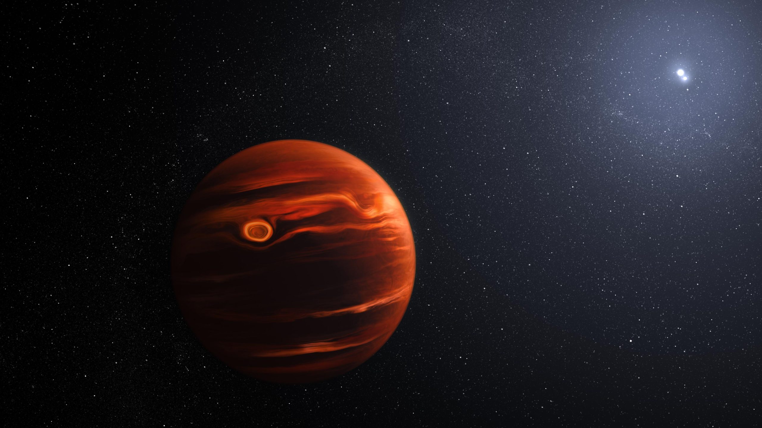 Webb Telescope Reveals Turbulent Silicate Clouds on Exoplanet with Dual Suns