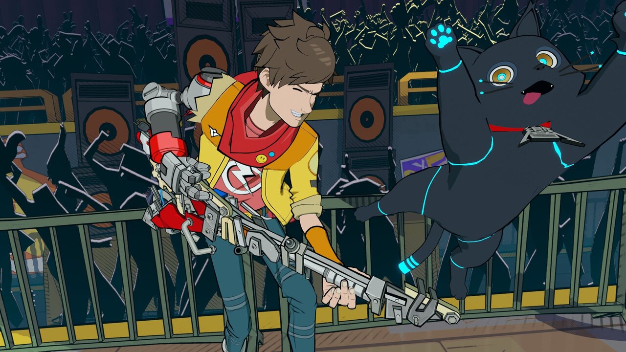 Featured image for "Hi-Fi Rush: New DLC, Cosmetics, and Accessibility Features in Latest Update"