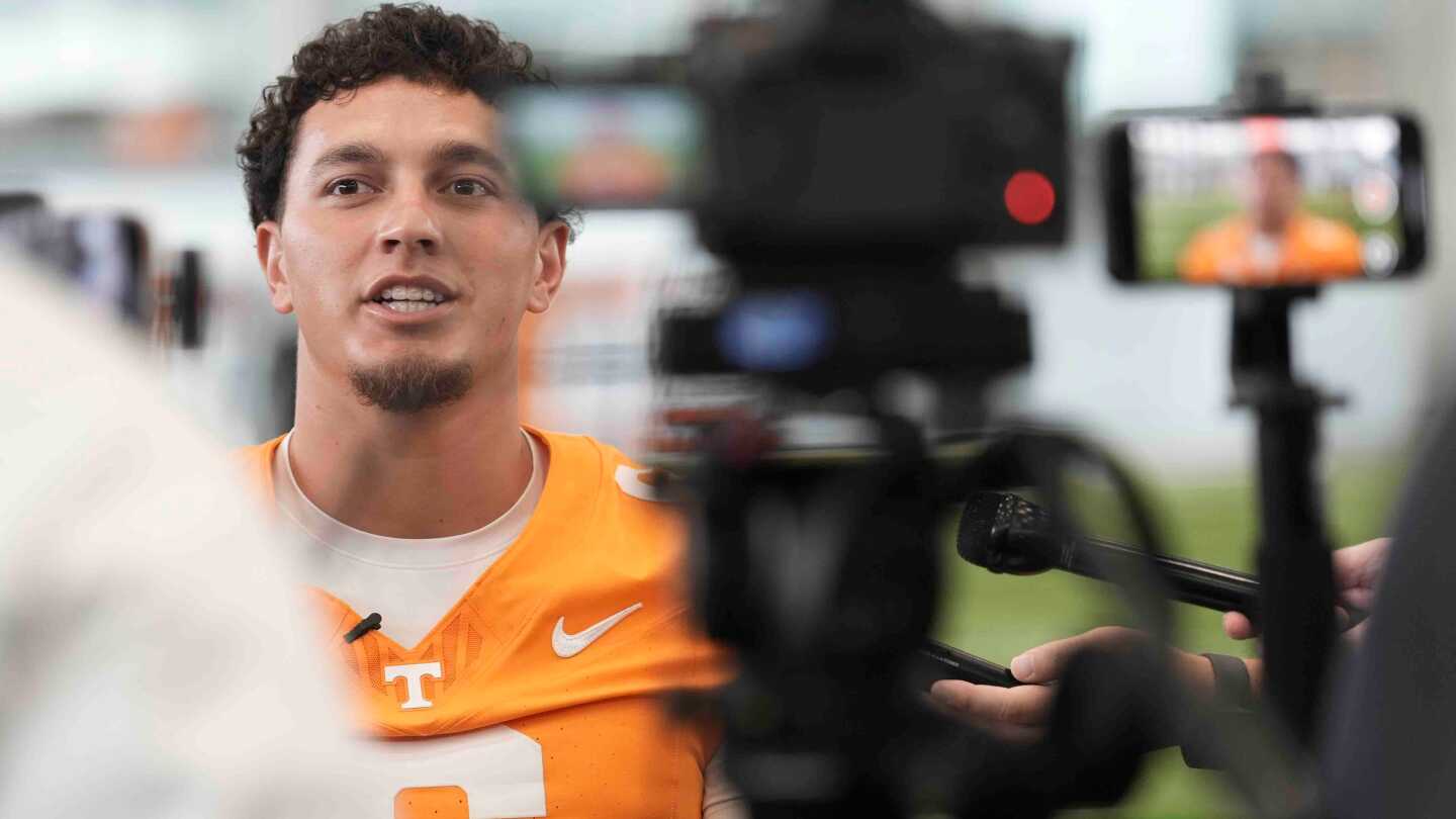 Featured image for Joey Aguilar Named Tennessee's Starting QB for Season Opener