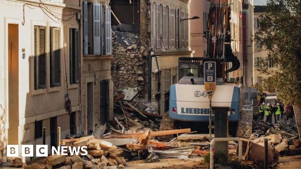 Tragic Marseille Building Collapse Leaves Multiple People Trapped Under Rubble