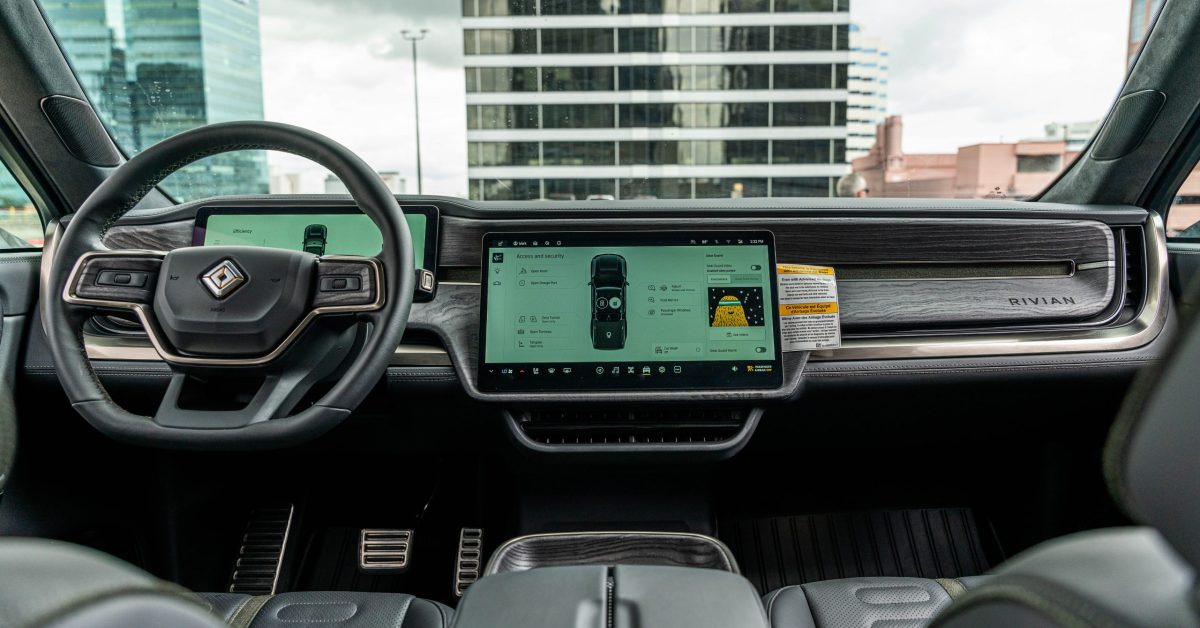 Featured image for "Rivian's Infotainment System Bricked by Software Update, Solution Elusive"