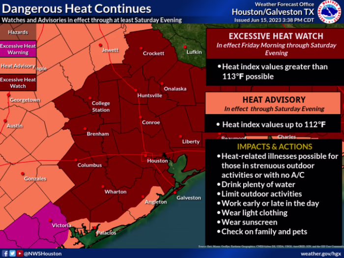 Featured image for Texas Braces for Dangerous Record-Breaking Heat Wave.