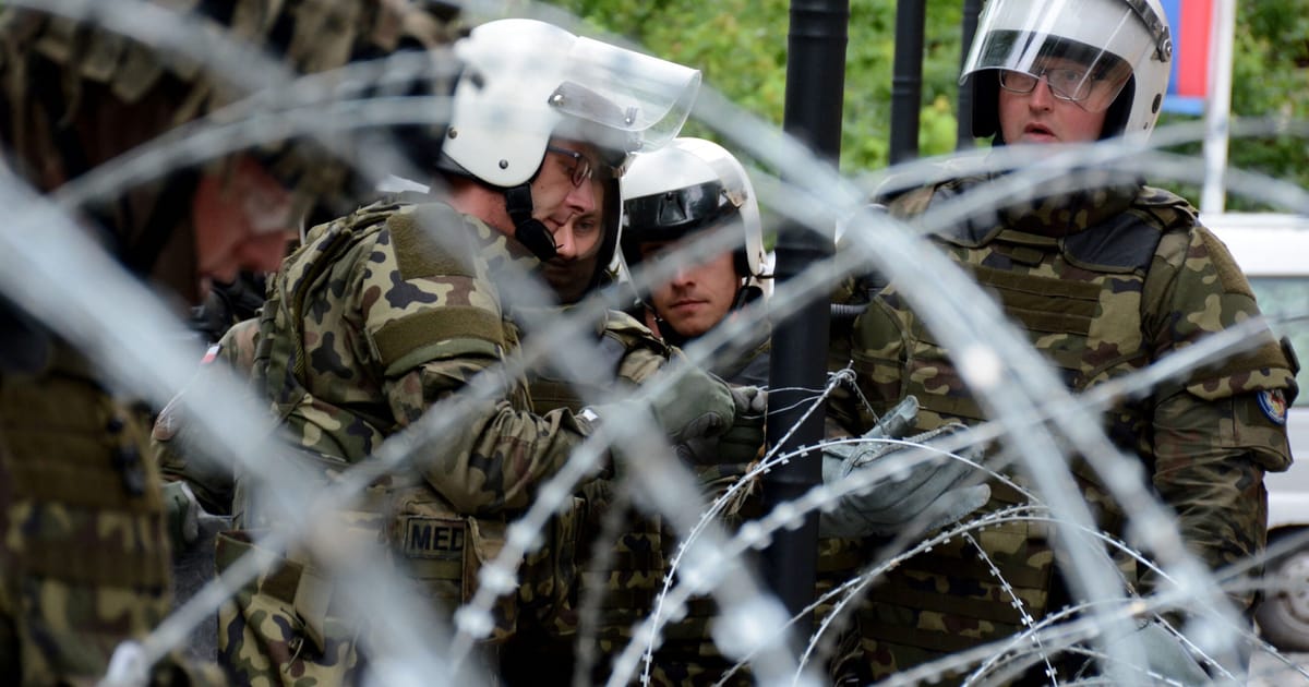 EU leaders push for fresh elections in Kosovo to ease tensions.