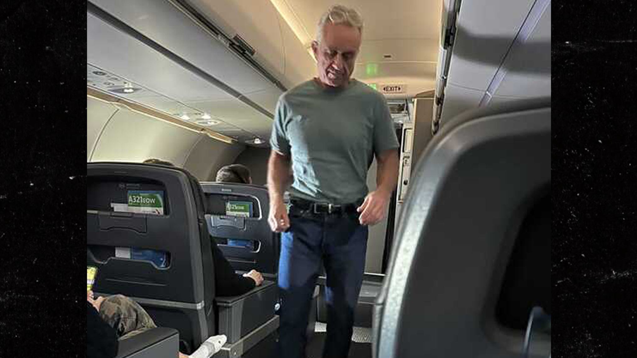 Featured image for "Robert F. Kennedy Jr. Shocks Passengers with Barefoot Stroll in First Class Flight"
