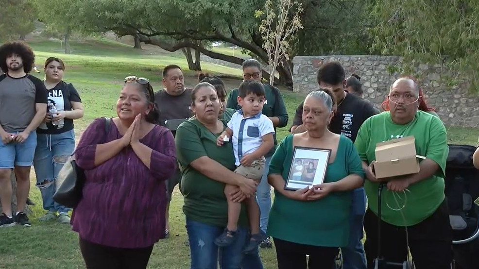 Family holds vigil for Uber driver killed by passenger in El Paso.