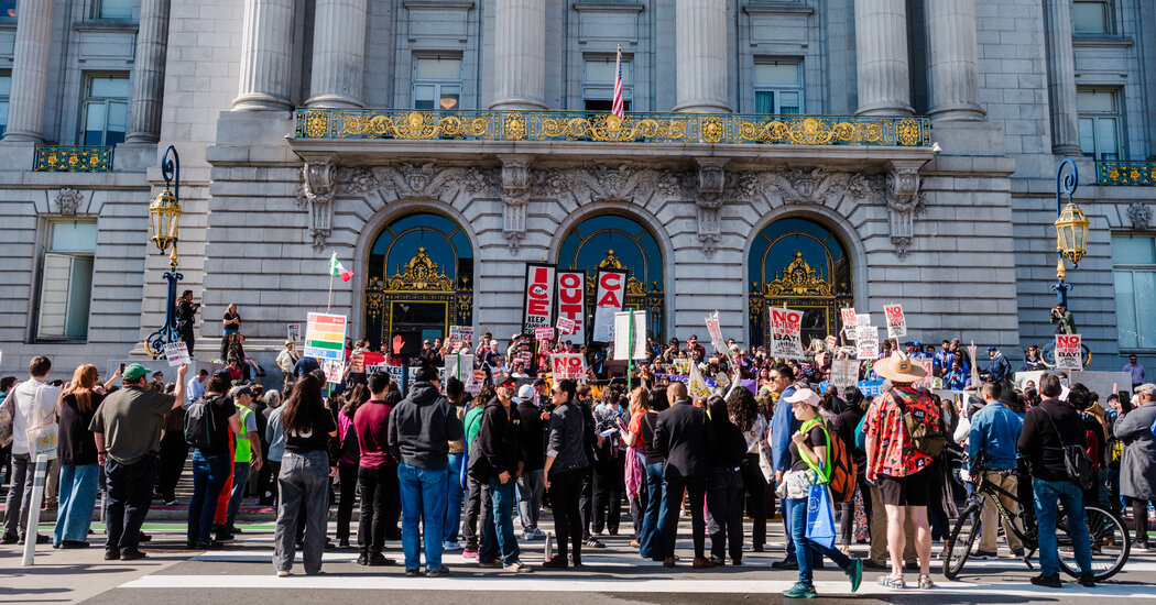 Featured image for Bay Area Immigration Enforcement Operations Canceled Amid Protests and Political Criticism