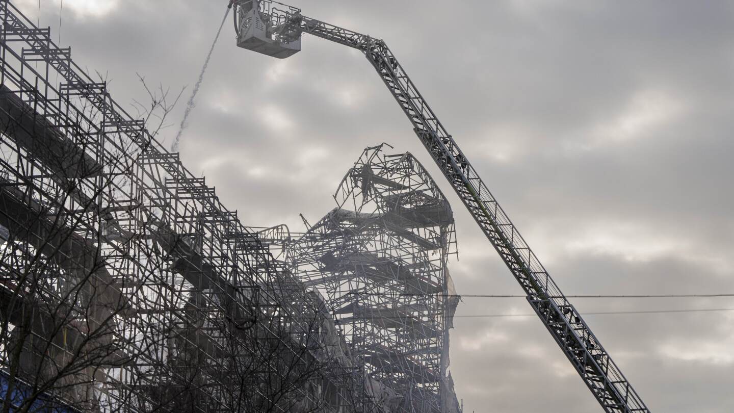 Featured image for "Copenhagen's Historic Stock Exchange Ravaged by Devastating Fire"