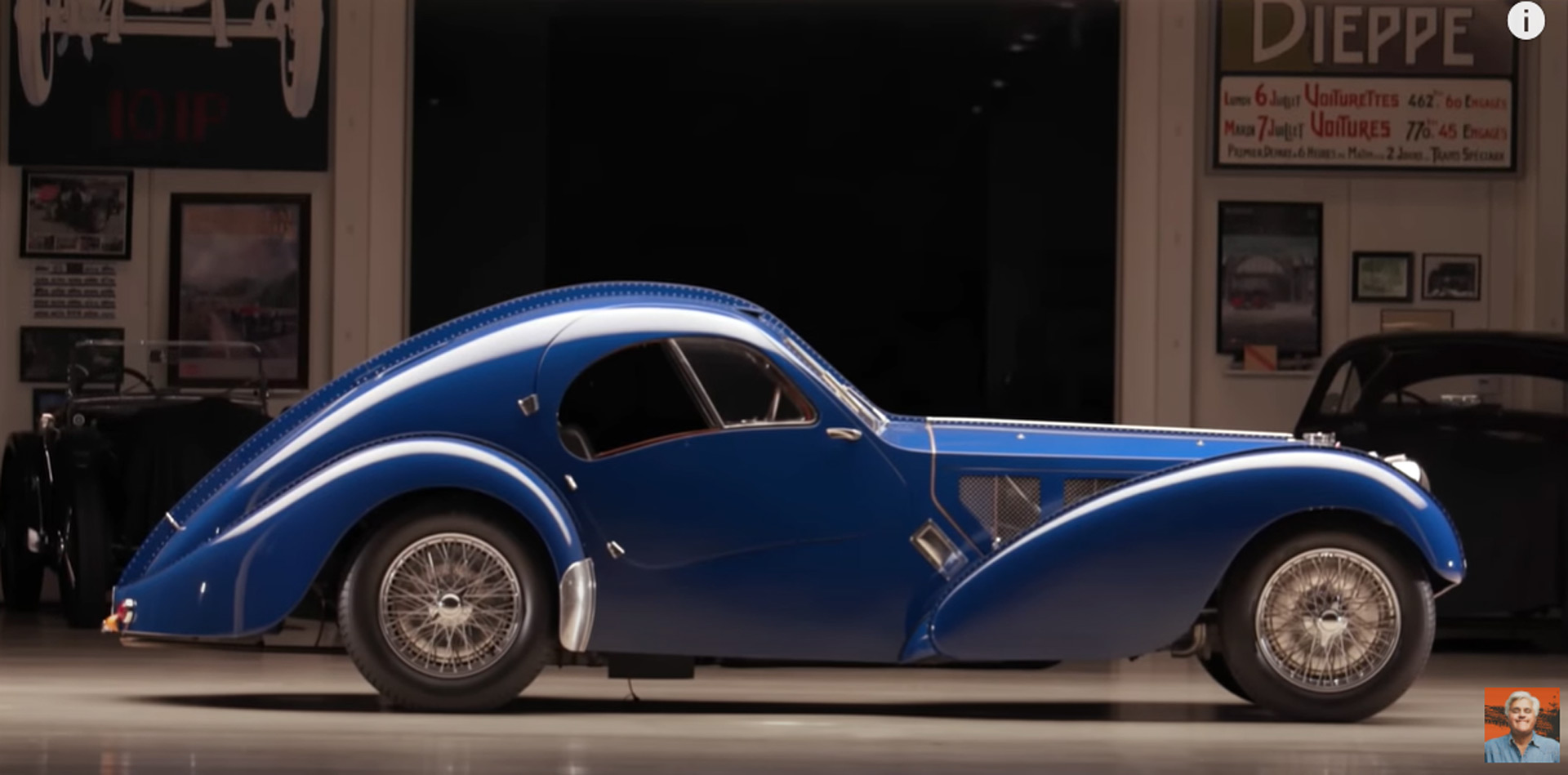 Featured image for "Jay Leno's Epic Drive: Bugatti Type 57SC Atlantic and Koenigseg Gemera in the Spotlight"