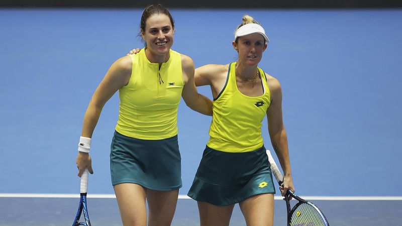 Tennis Star Storm Hunter Overcomes Travel Troubles to Win BJK Cup Match