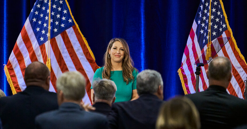 Featured image for "RNC Chair Ronna McDaniel Set to Resign on March 8, Ahead of 2024 Election"