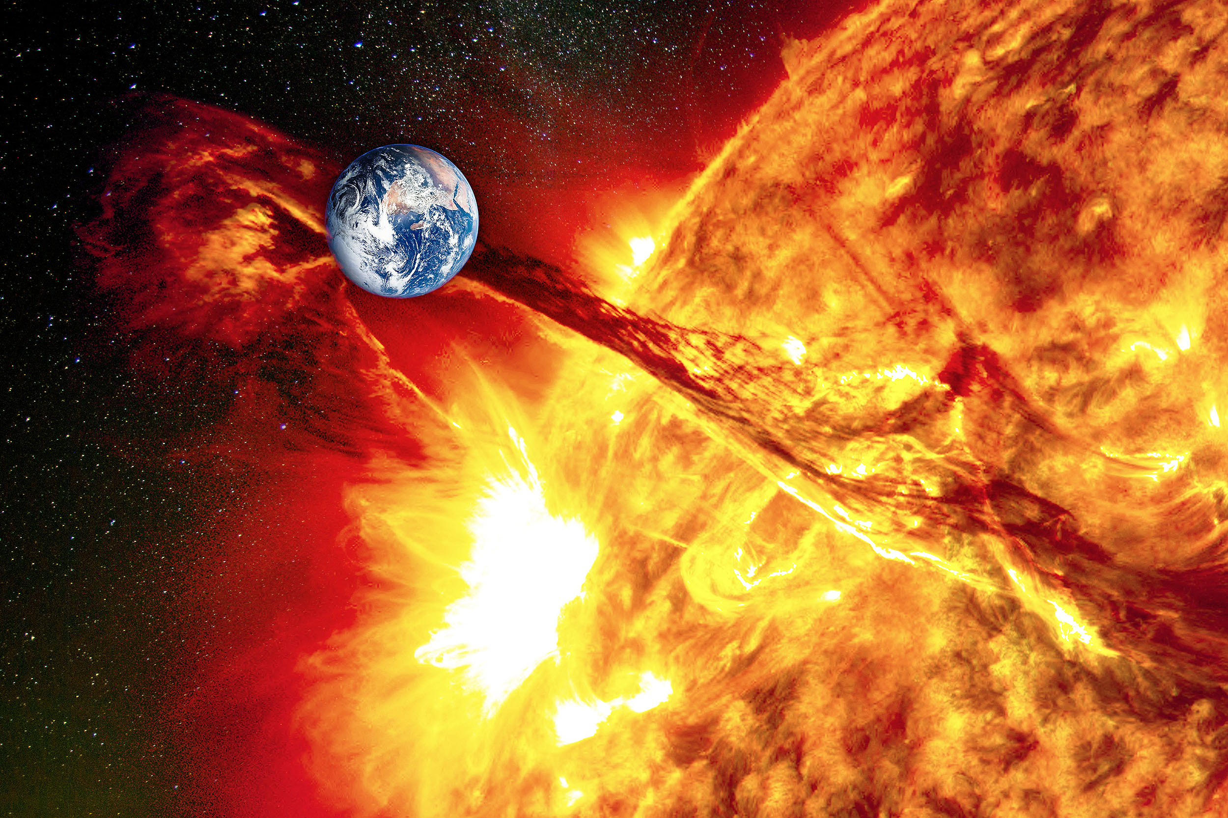 "Intense Solar Flares Trigger Aurora Alert and Geomagnetic Storm Warning"