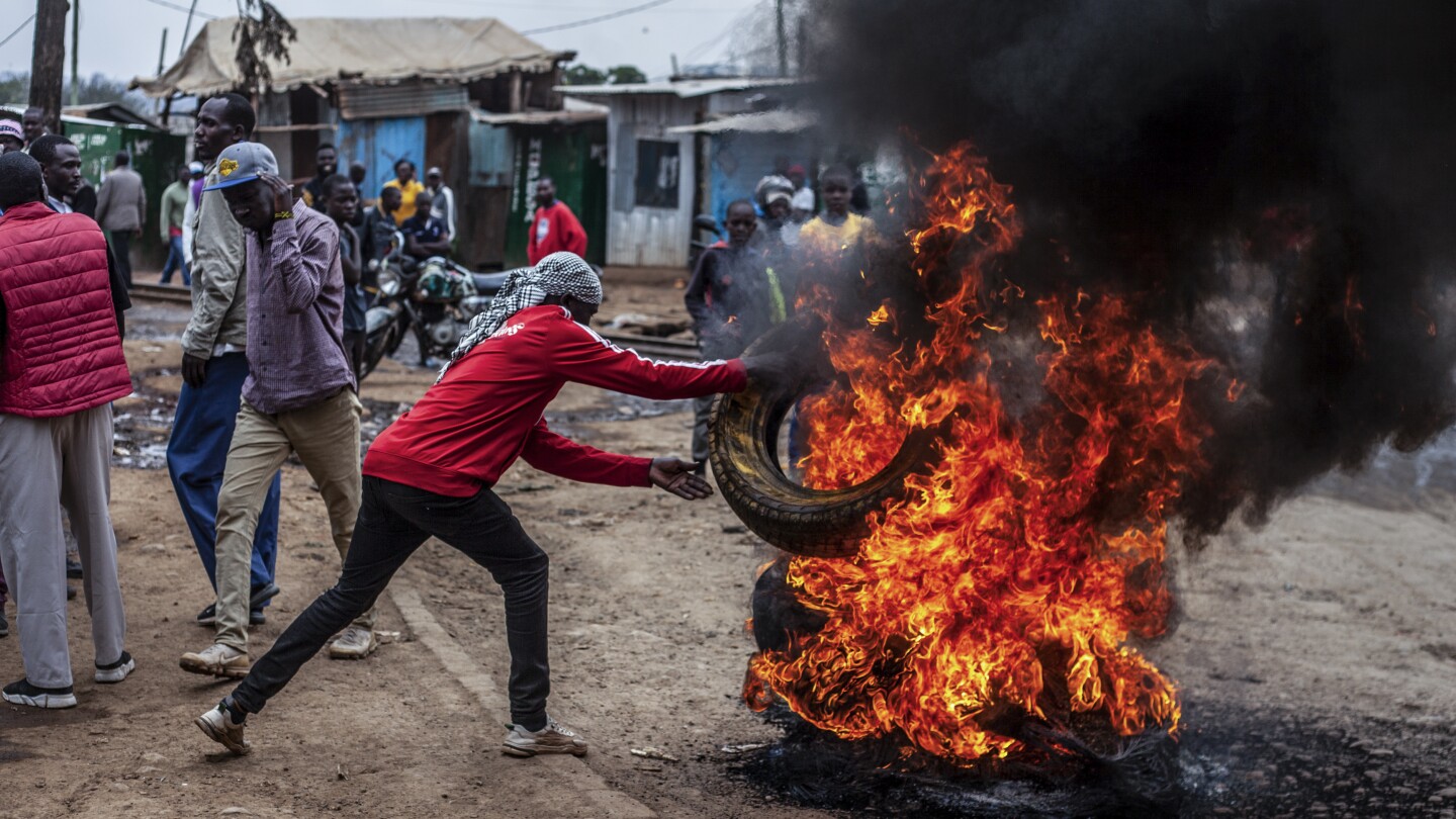 "Deadly Crackdown: Kenyan Police Kill 6 in Violent Anti-Tax Protest"