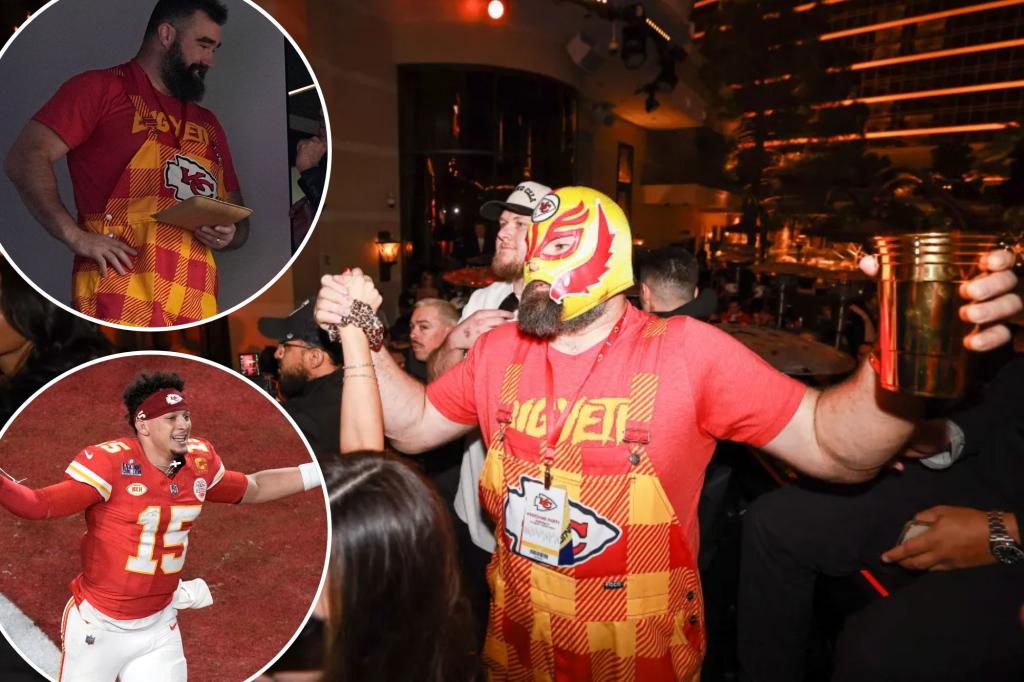 Featured image for "Chiefs Celebrate Super Bowl Victory with Wild Vegas Party and Hefty Paychecks"