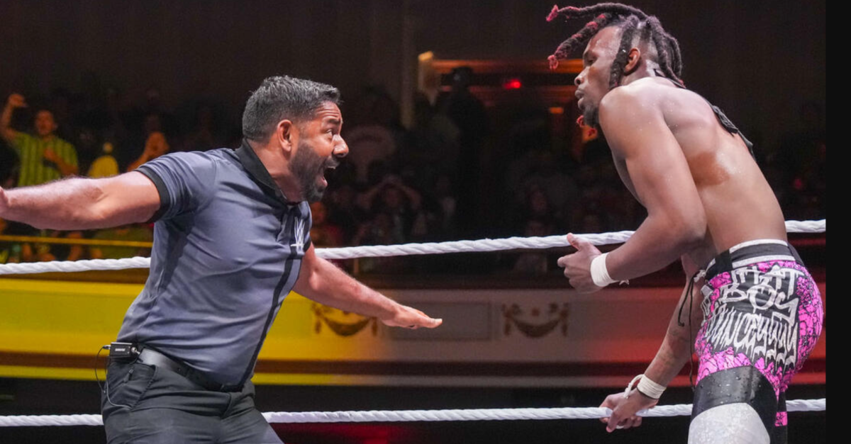 Featured image for Oba Femi Retains NXT Title in Controversial Heatwave Finish