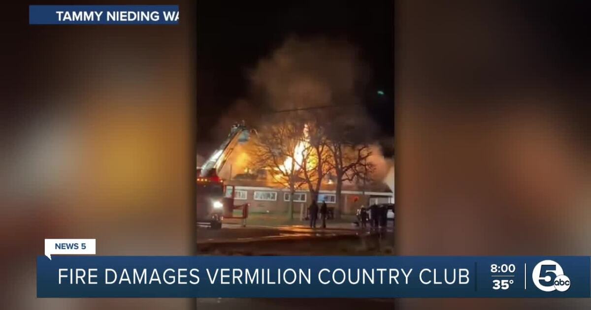 "Vermilion Country Club Ravaged by Massive Saturday Night Fire"