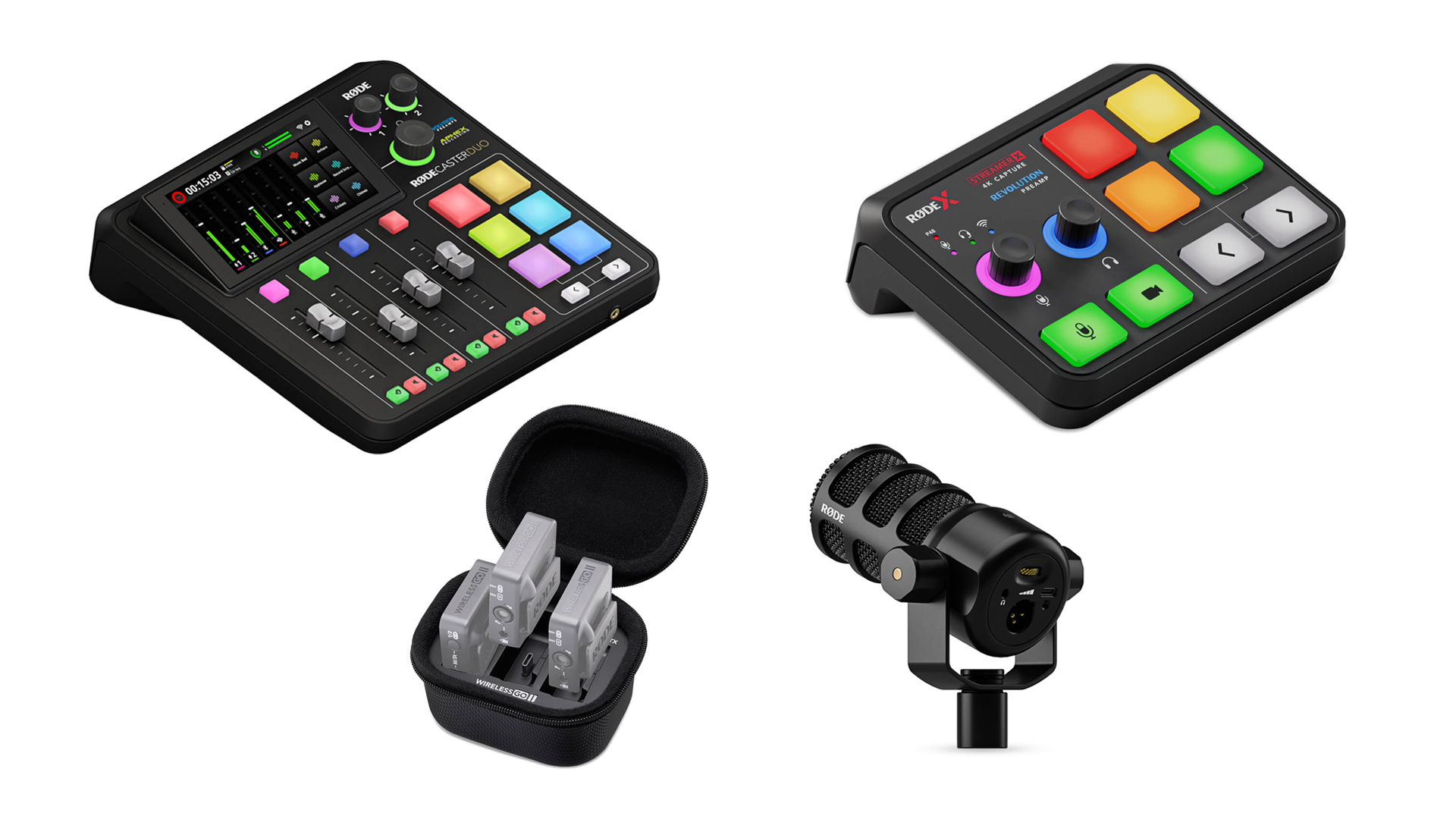 Featured image for RØDE Unveils Range of New Podcast Gear and Streaming Solutions at NAB Show.