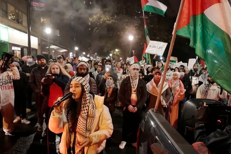"Philly Protesters Rally for Gaza Ceasefire, Target Goldie and Center City Businesses"