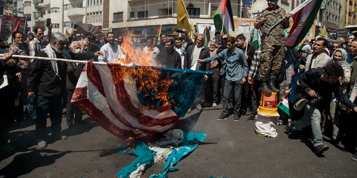 "Iran's Potential Retaliation Against U.S. Forces for Israel Strike Worries Biden Administration"