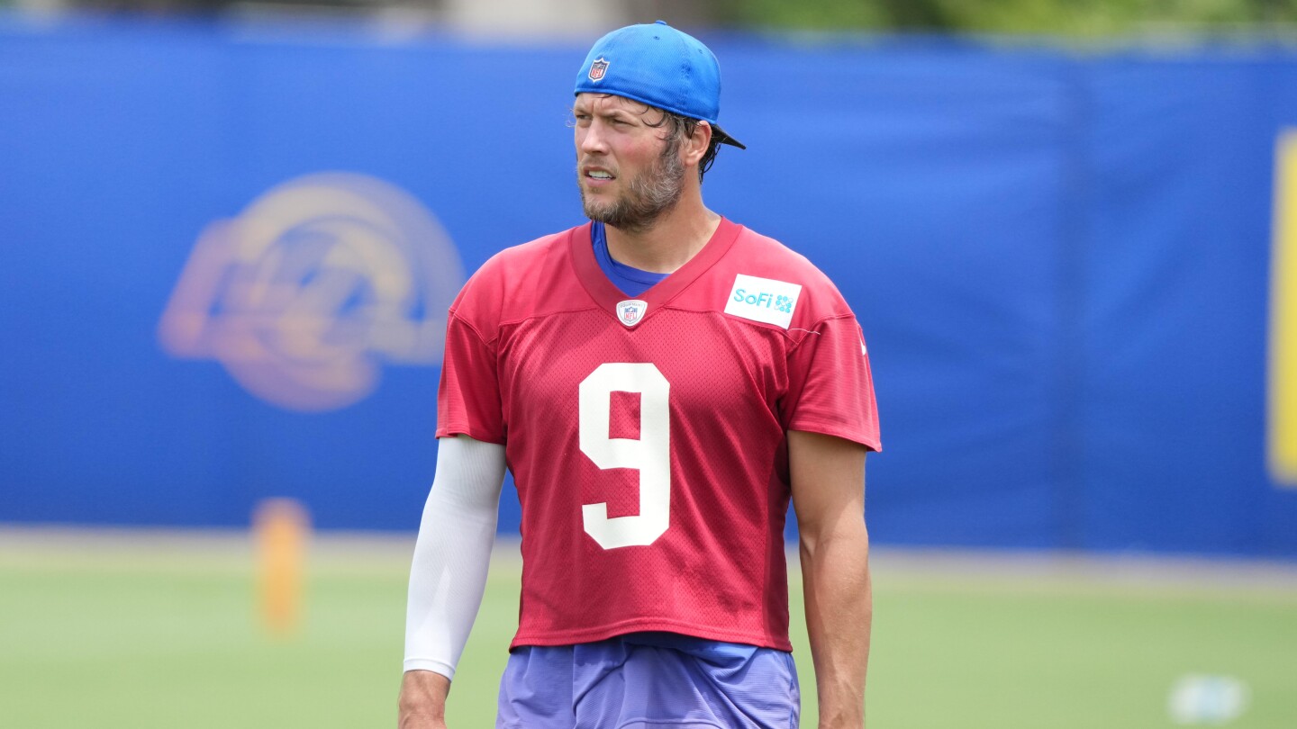 Featured image for Matthew Stafford Shows Progress in Rams Practice Sessions