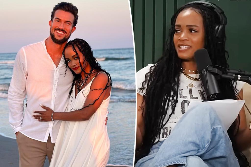 Featured image for "Bachelorette Alum Rachel Lindsay and Bryan Abasolo End Marriage, Citing Divergent Paths"