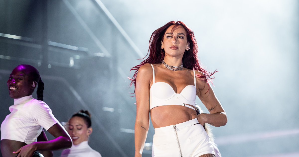 Featured image for Dua Lipa Stuns in White During Seaside Getaway