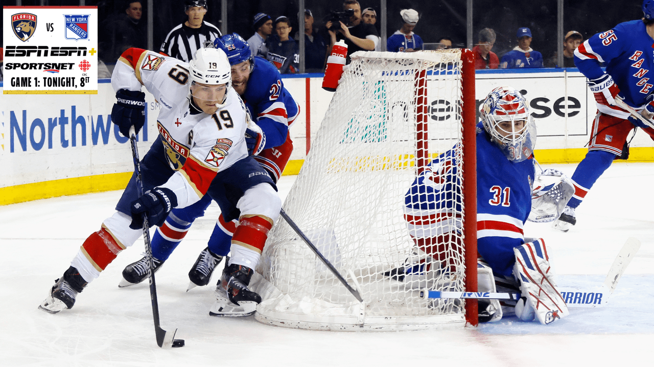 Featured image for "Rangers vs Panthers: Game 1 Preview & Predictions for Eastern Conference Finals"