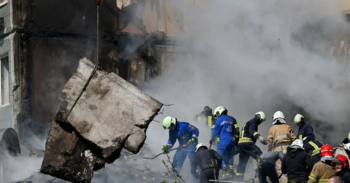 Russia launches devastating airstrike on Ukraine