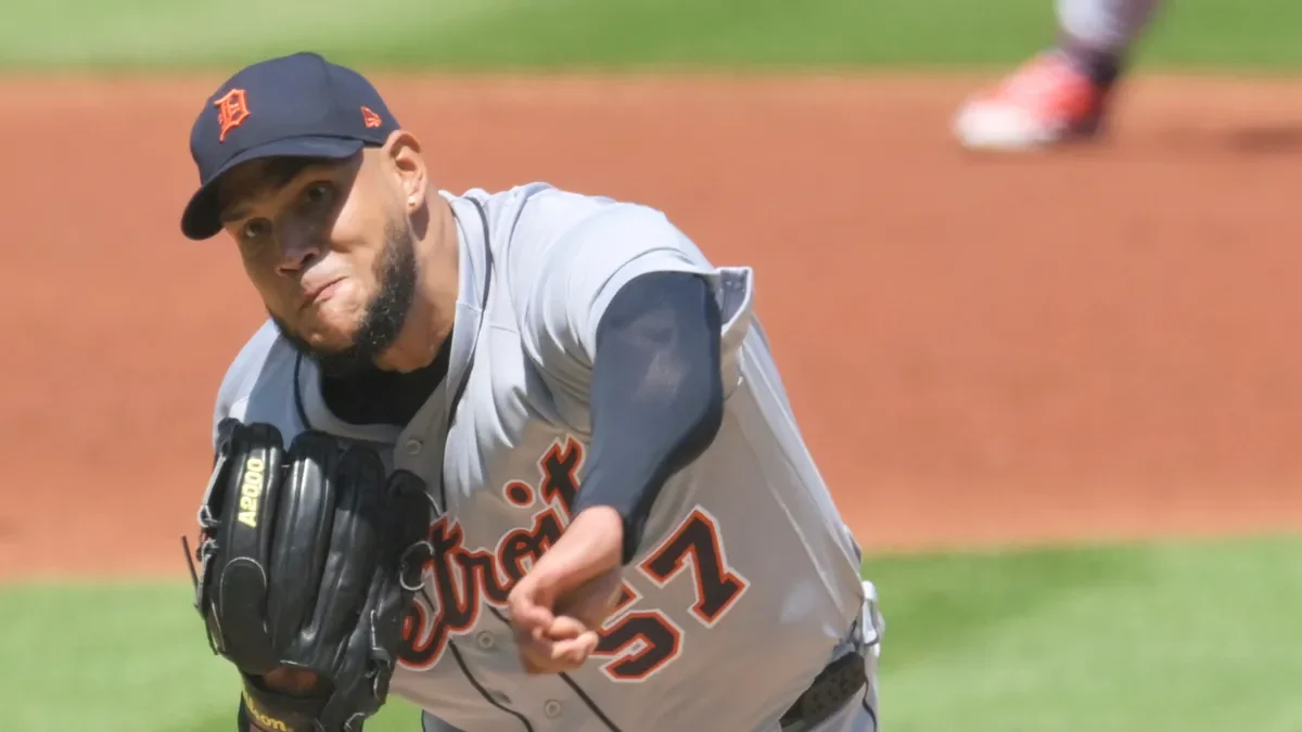 Eduardo Rodriguez leads Tigers to shutout victory over Guardians.