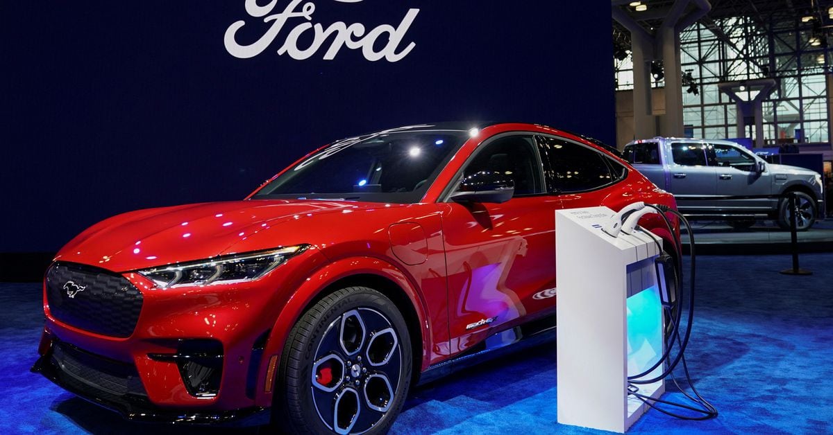 Ford slashes Mustang Mach-E prices in response to Tesla's actions.