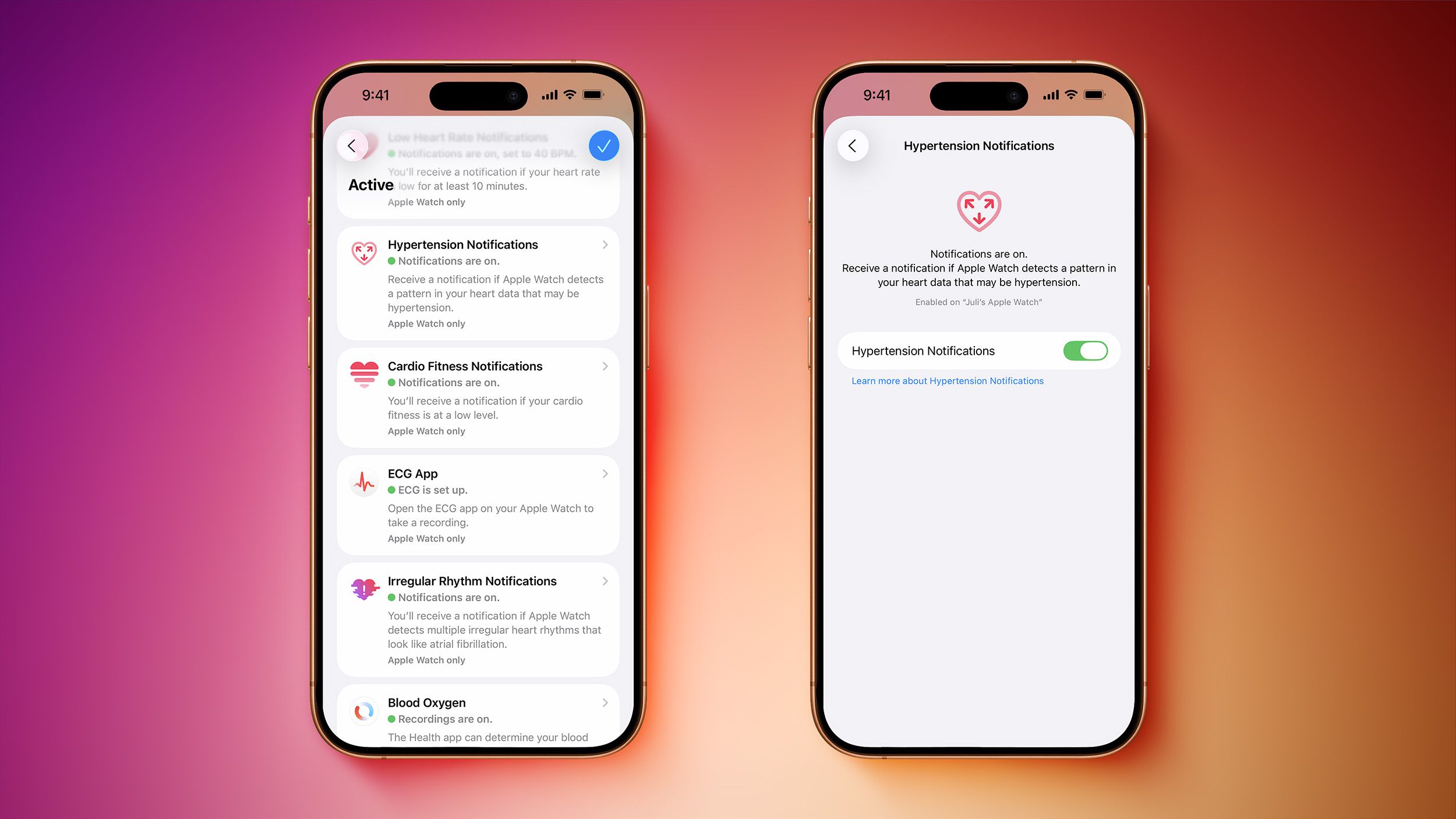 Featured image for Apple Unveils New Watches and Health Features, Including Hypertension Alerts