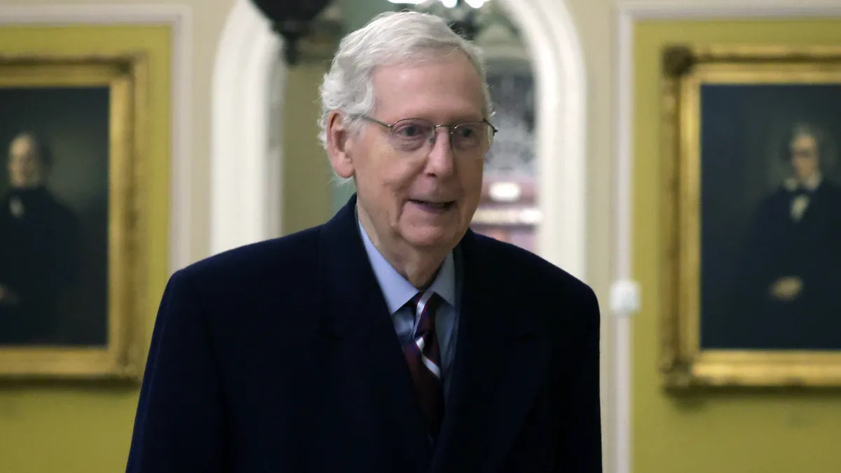 "McConnell's Response to Trump's Ukraine Policy and NATO Threat"
