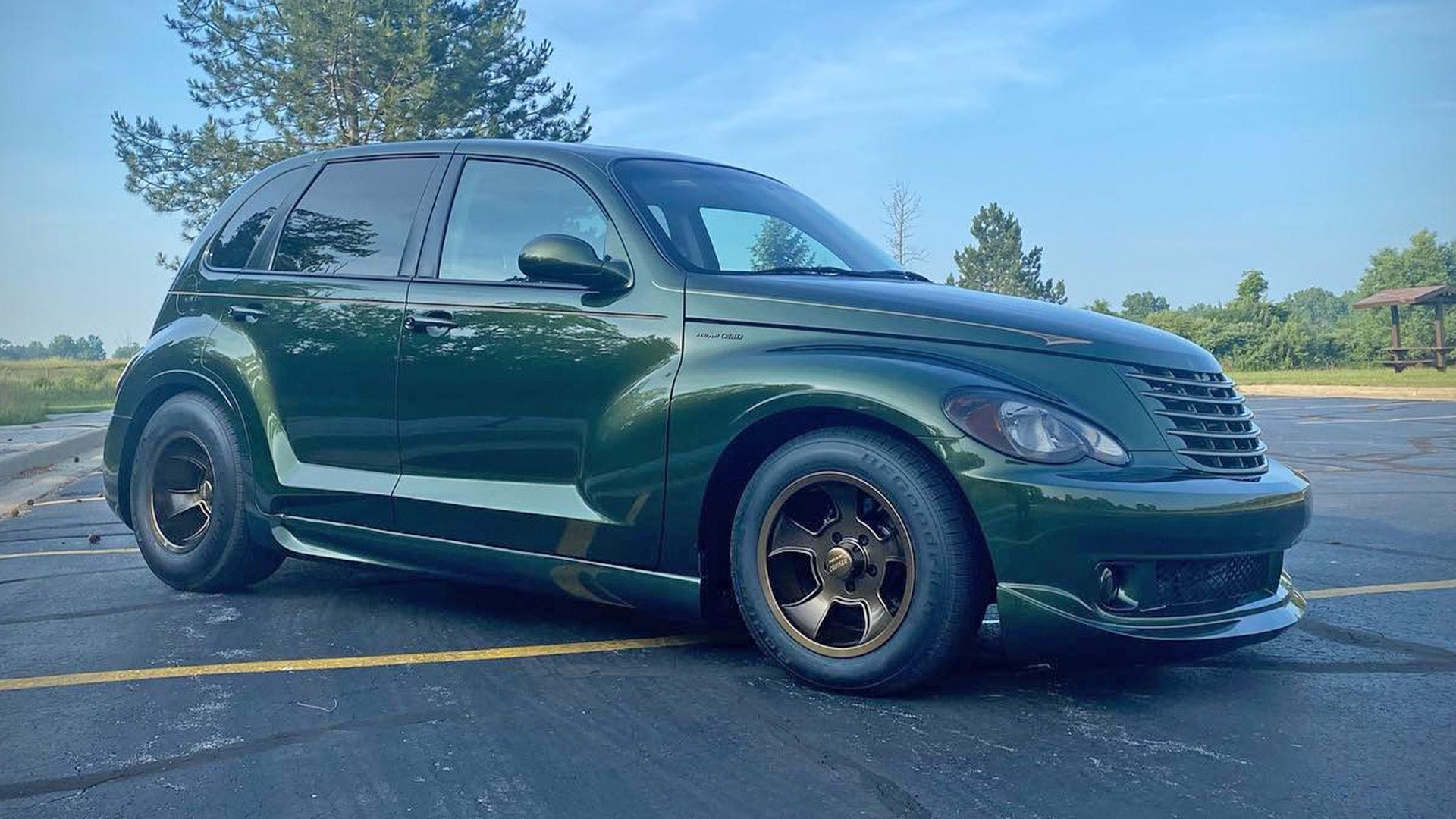 Featured image for Unbelievable V8-Swapped PT Cruiser Build: Impossible to Hate