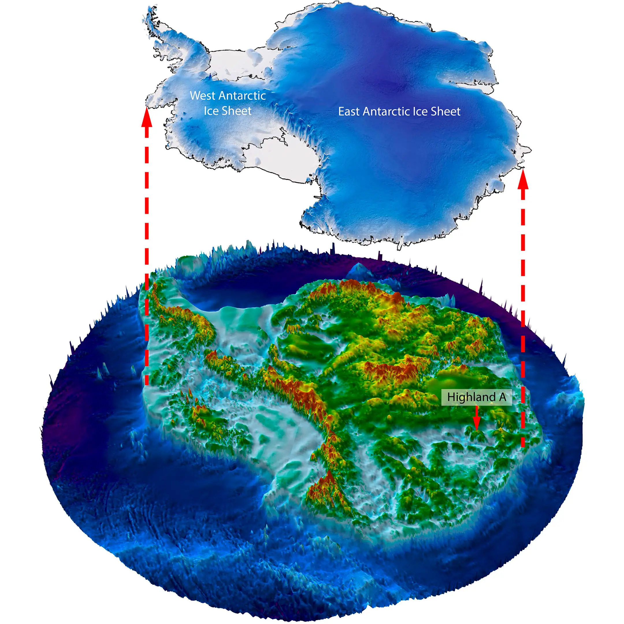 Featured image for Frozen in Time: Ancient Landscape Unearthed Beneath Antarctic Ice