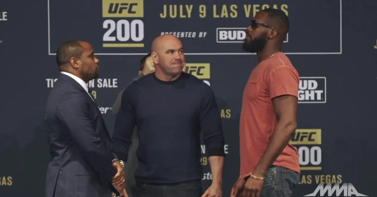 Featured image for Jon Jones Responds to Cormier Over GOAT and Steroid Claims