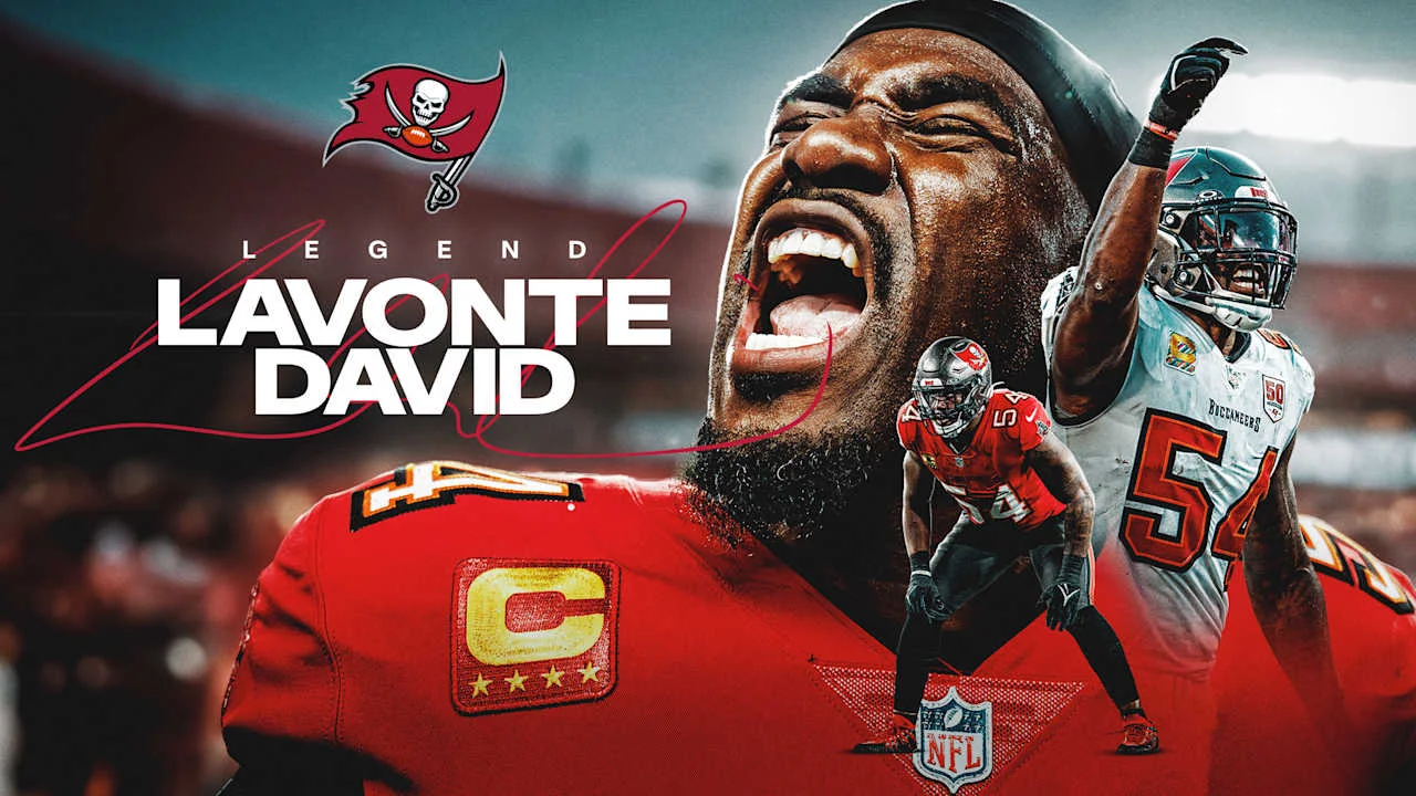 Lavonte David Signs Off as Buccaneers Legend After 14-Year Run