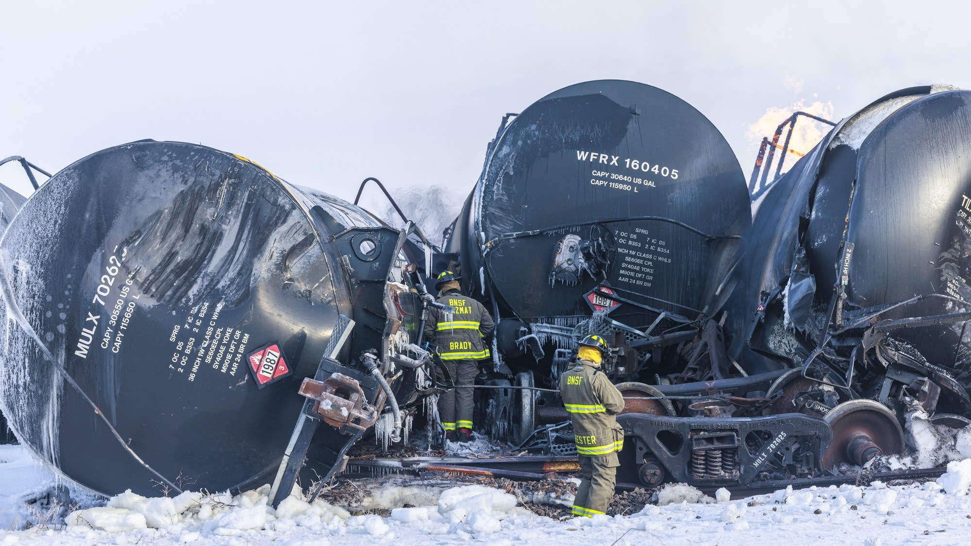 Featured image for Train carrying hazardous ethanol derails in Minnesota, officials confirm safety of water and air.
