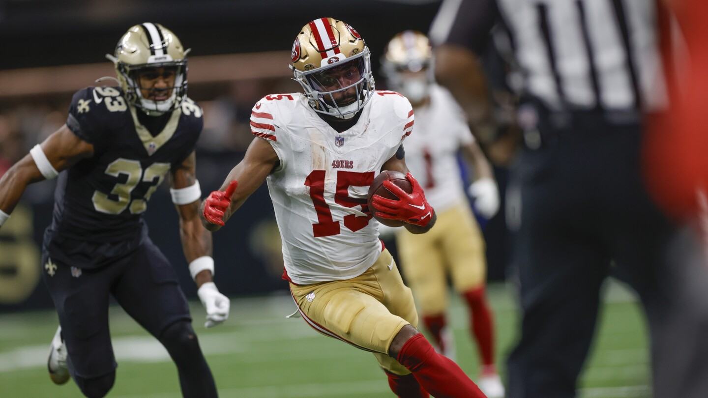 Featured image for 49ers' Jauan Jennings and Brock Purdy Out for Week 3 Against Cardinals