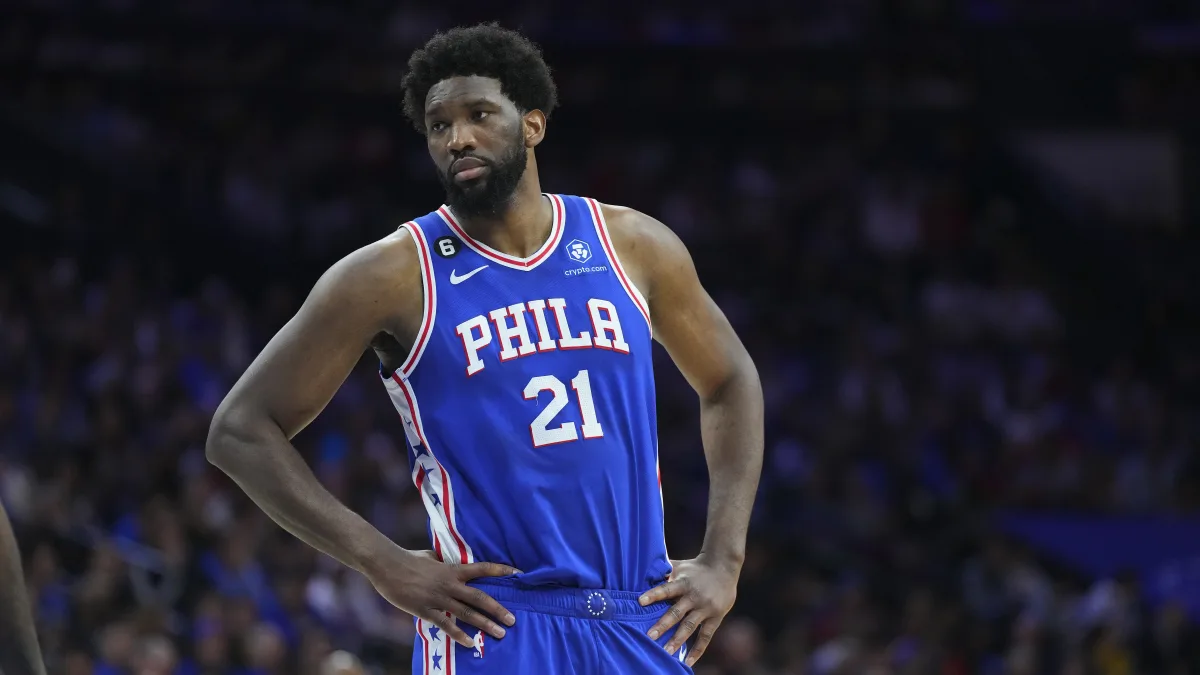 Joel Embiid's Flagrant 1 and Injury Scare in Sixers-Nets Game 3.