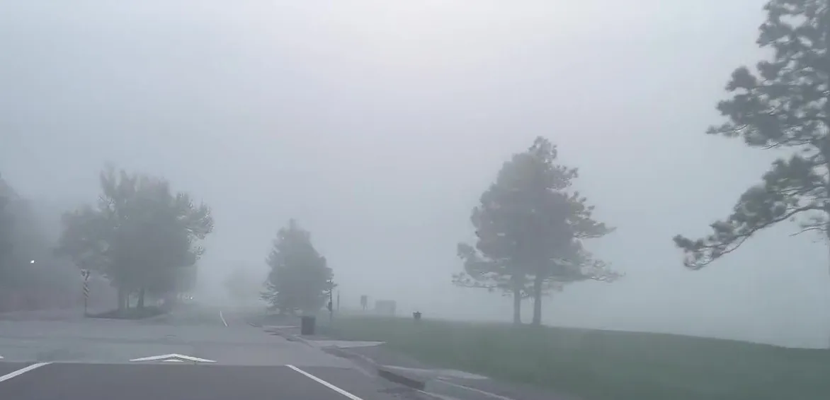 Denver's Visibility Impacted by Smoky Skies